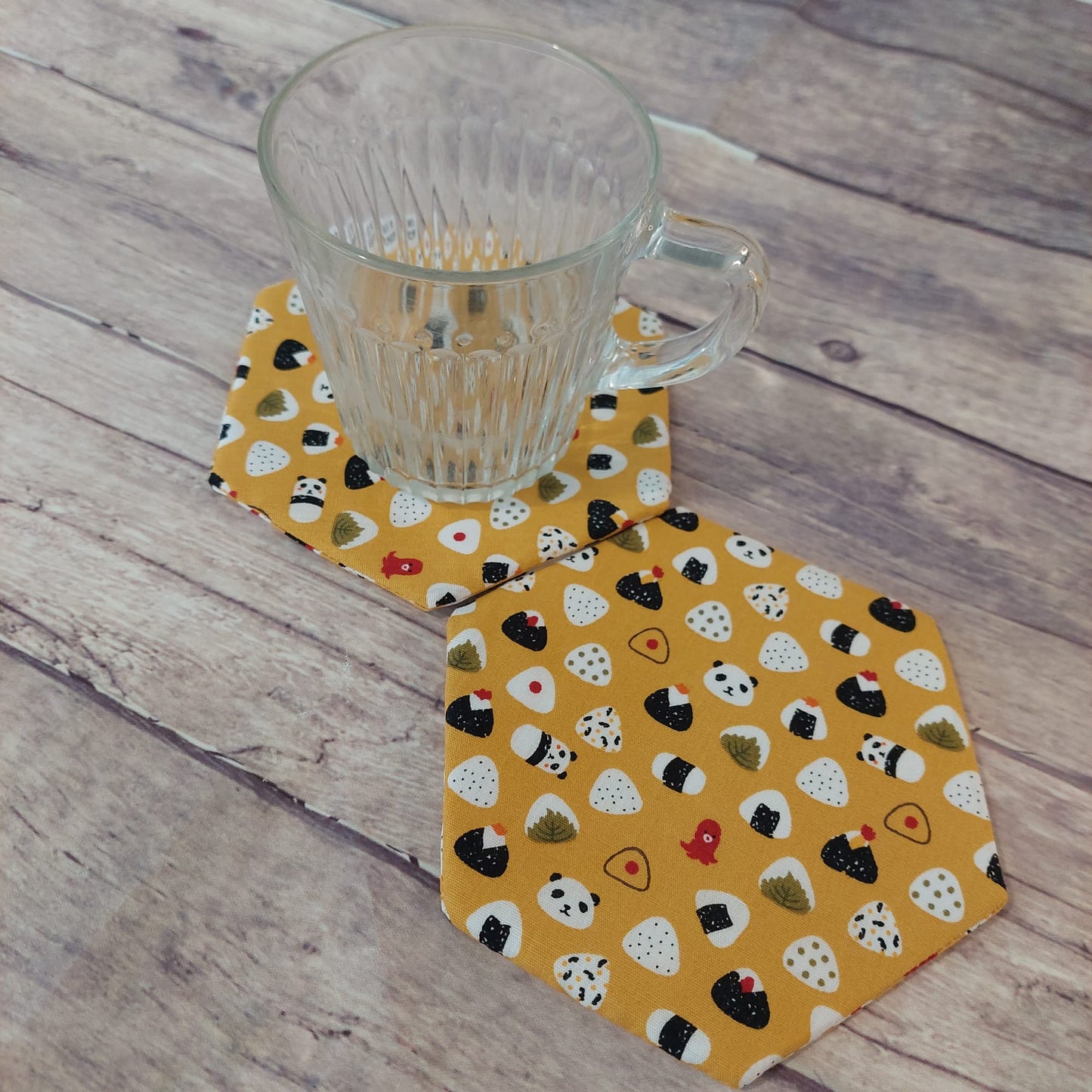 H09 Hexagonal Tea coaster (Set of 2)