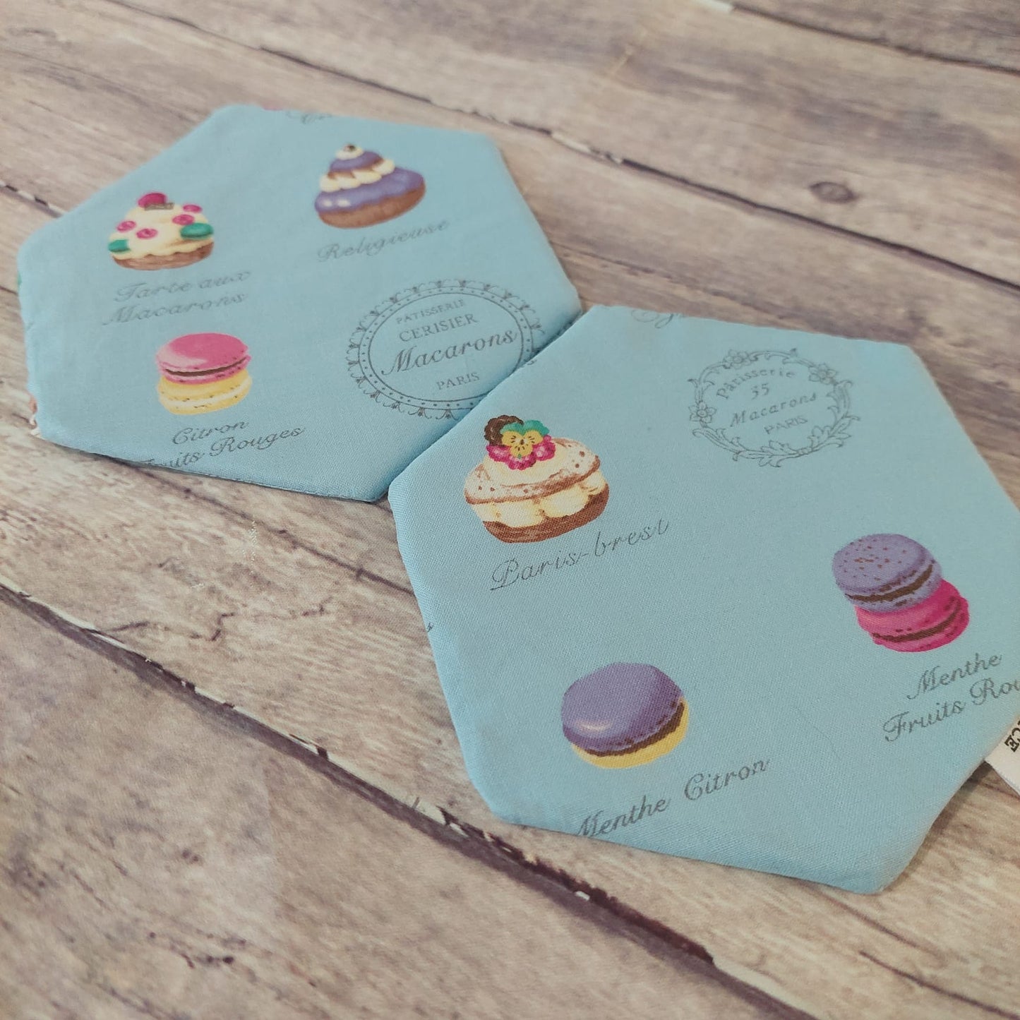 H09 Hexagonal Tea coaster (Set of 2)