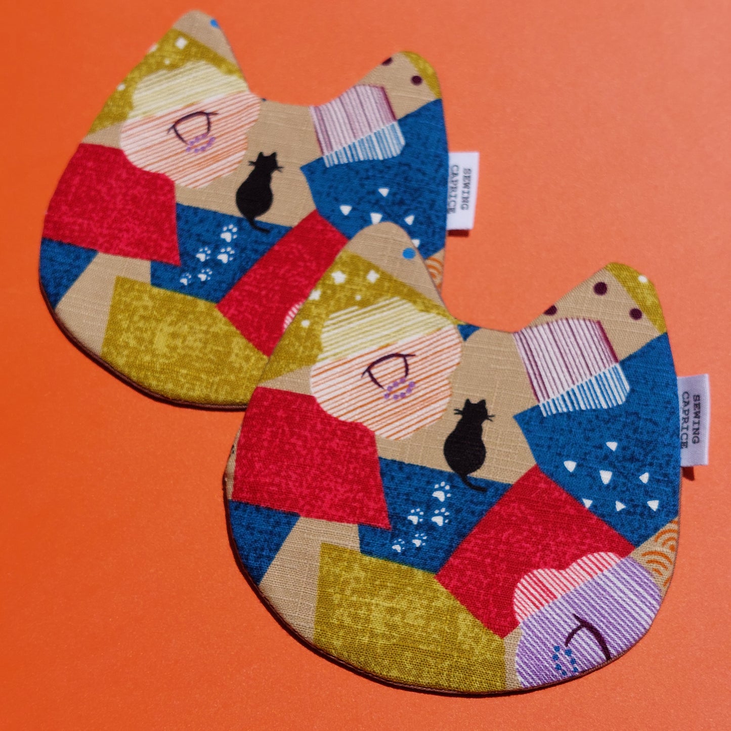 H09 Cat tea coaster (Set of 2)