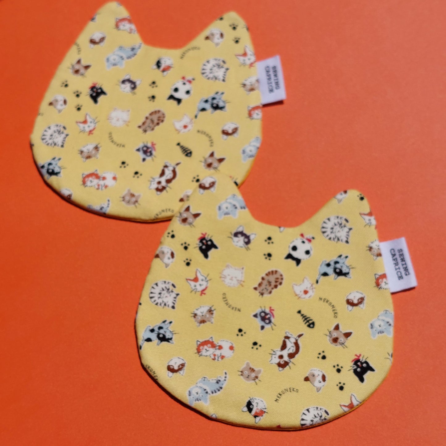 H09 Cat tea coaster (Set of 2)