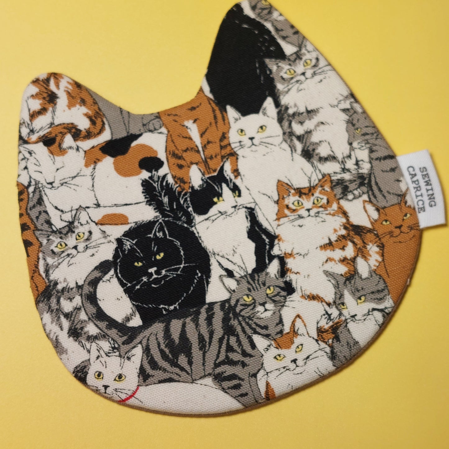 H09 Cat tea coaster (Set of 2)