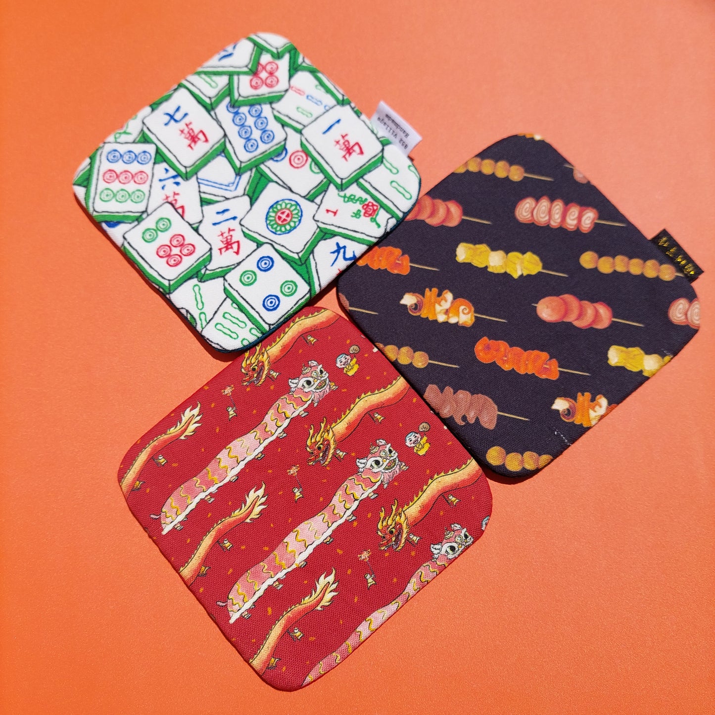 文青布藝杯墊 Tea Coaster (Set of 2)