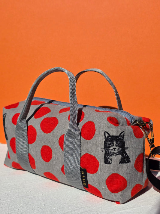 Handmade Mini Boston Handbag