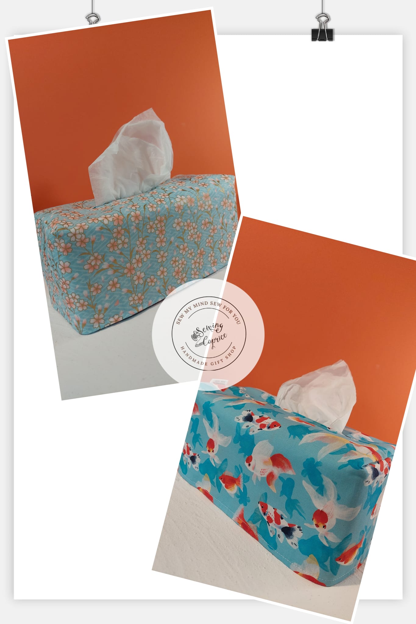 H02 Tissue Box Holder (Reversible)