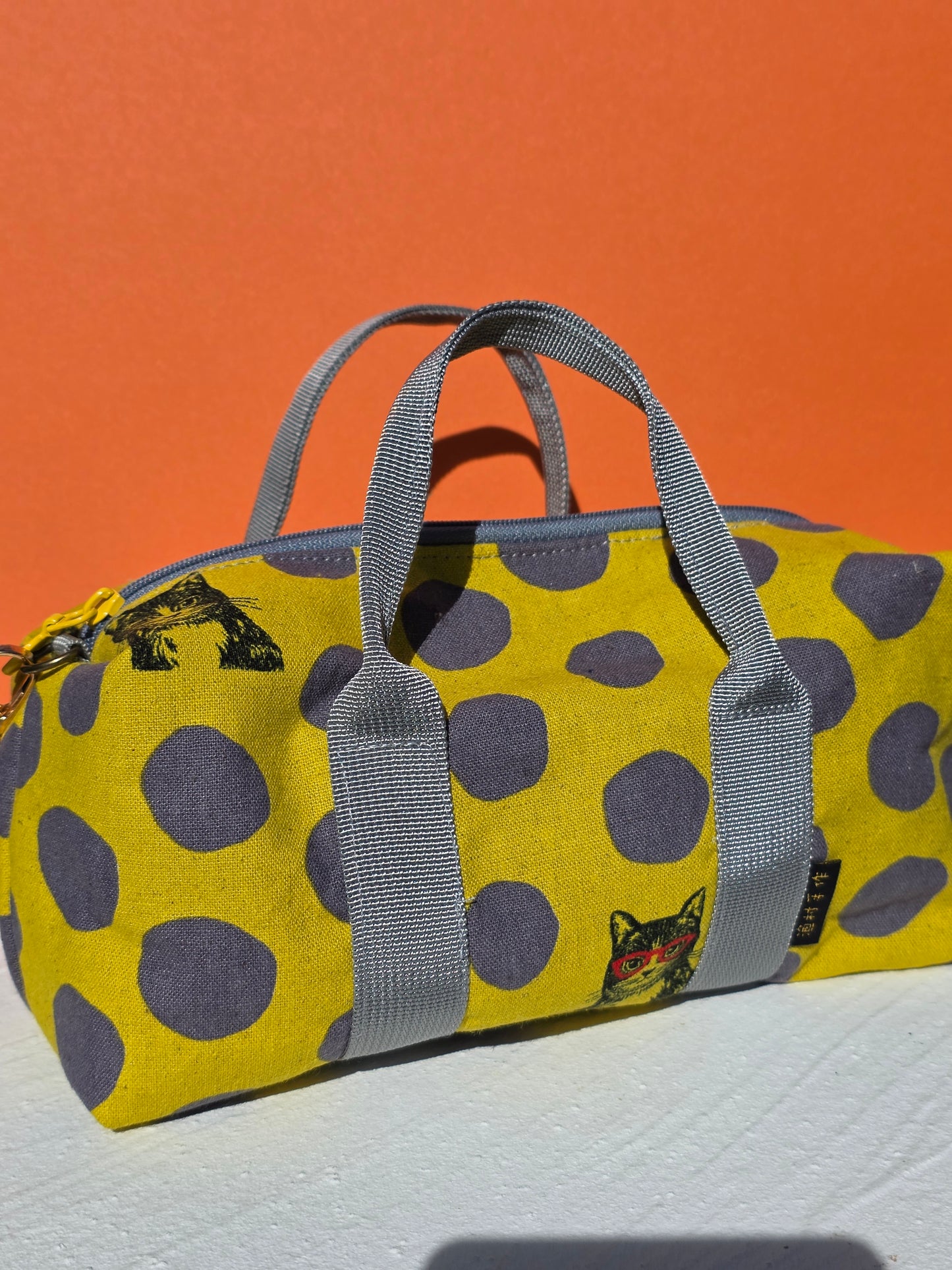 Handmade Mini Boston Handbag