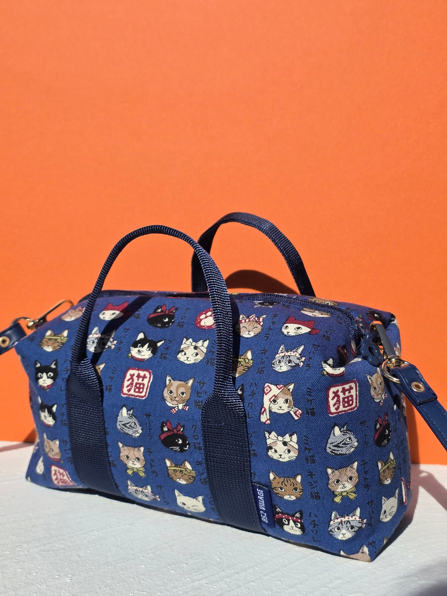 Handmade Mini Boston Handbag