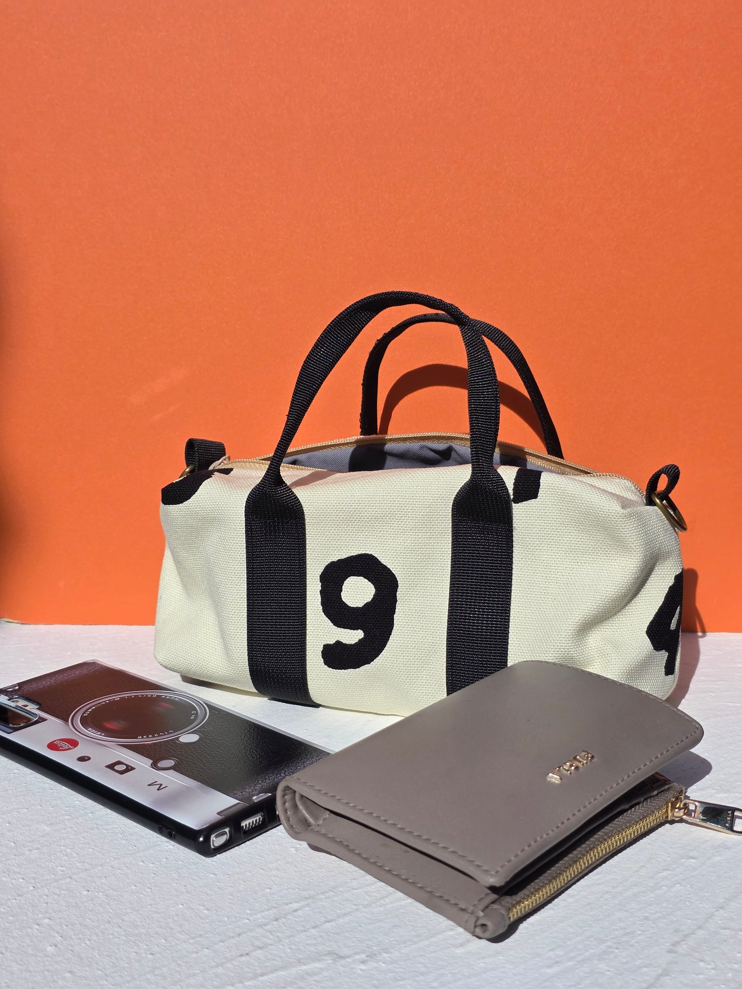 Handmade Mini Boston Handbag